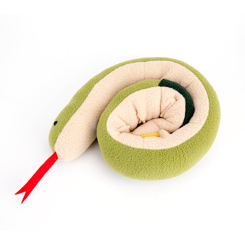 Snuffle Snake Dog Toy – Slow Feeder & Treat Puzzle