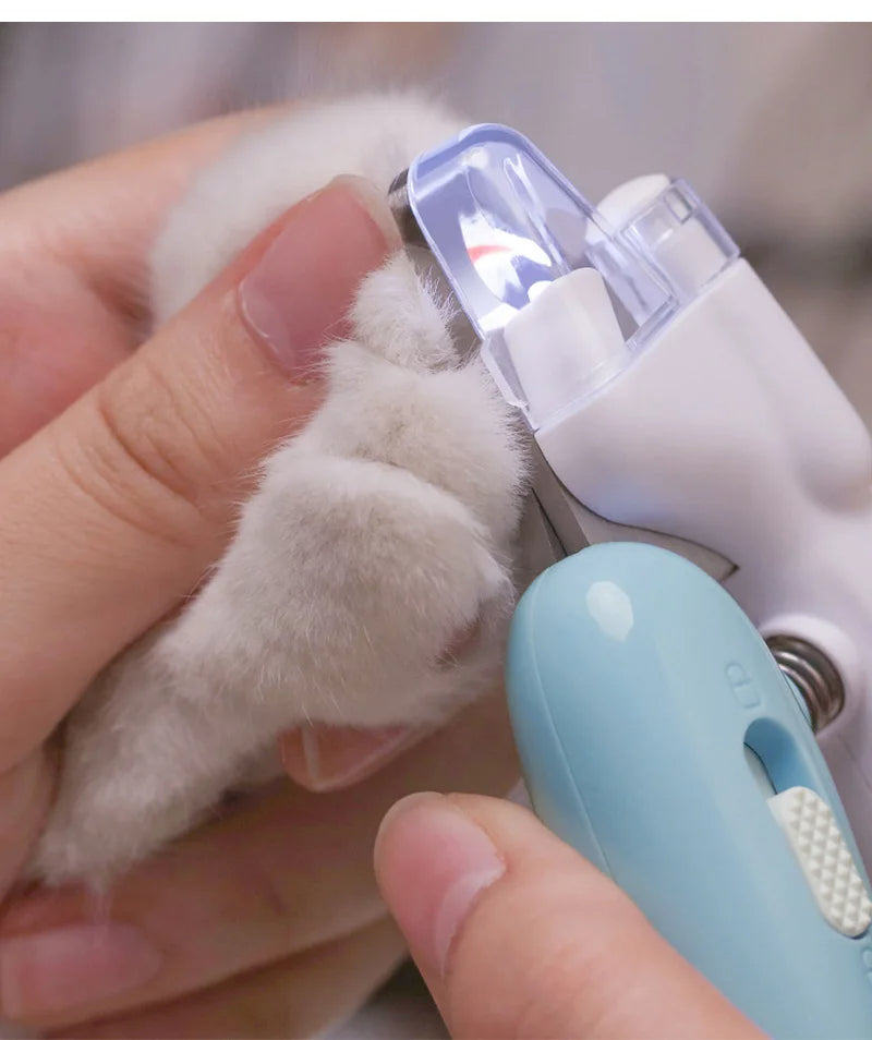 LED Pet Nail Clipper and Grinder for Dogs and Cats