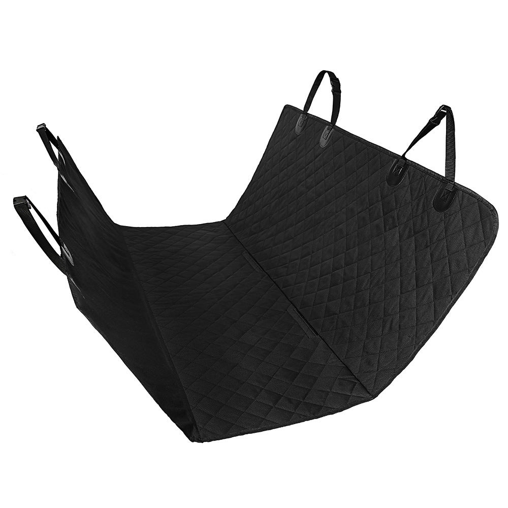 Dog Car Seat Cover with Mesh Window – Waterproof Pet Hammock Protector