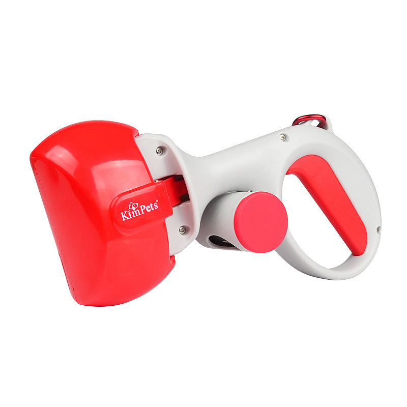 Portable Pet Waste Scooper with Bag Dispenser