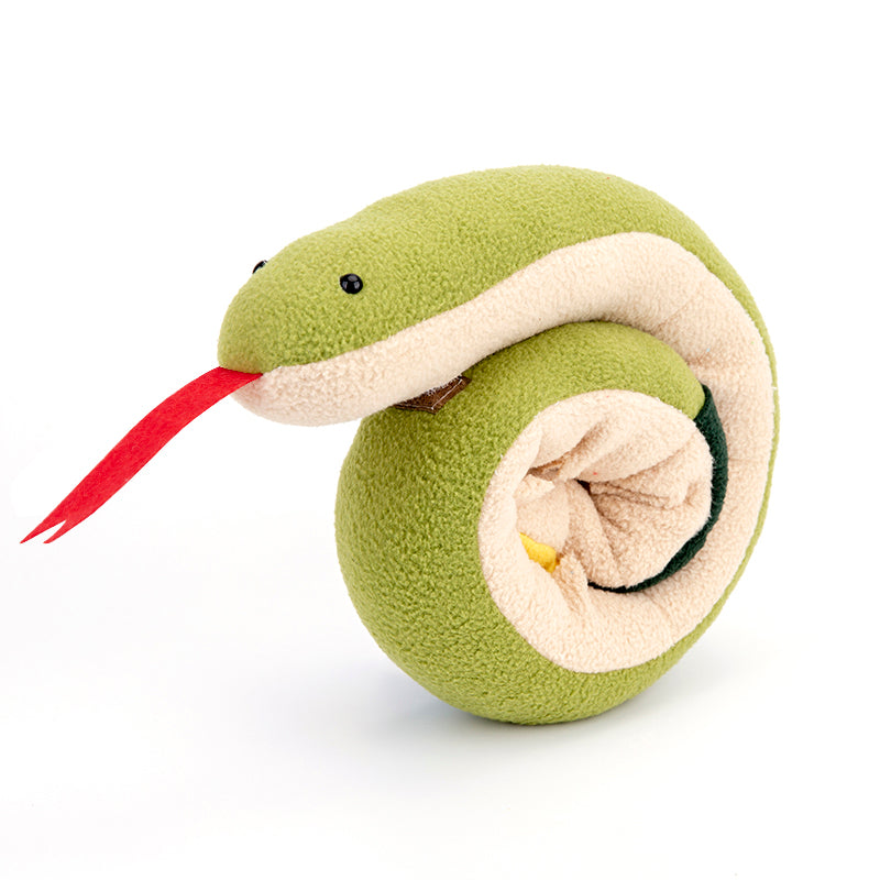 Snuffle Snake Dog Toy – Slow Feeder & Treat Puzzle