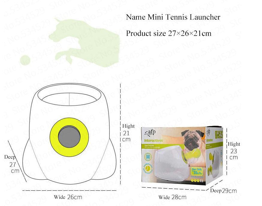 Automatic Dog Ball Launcher – Interactive Fetch Toy