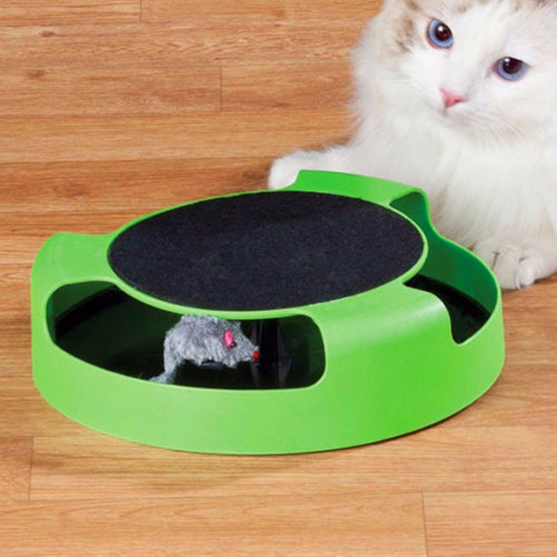 Interactive Cat Catch Toy – Indoor Mouse Chase Toy