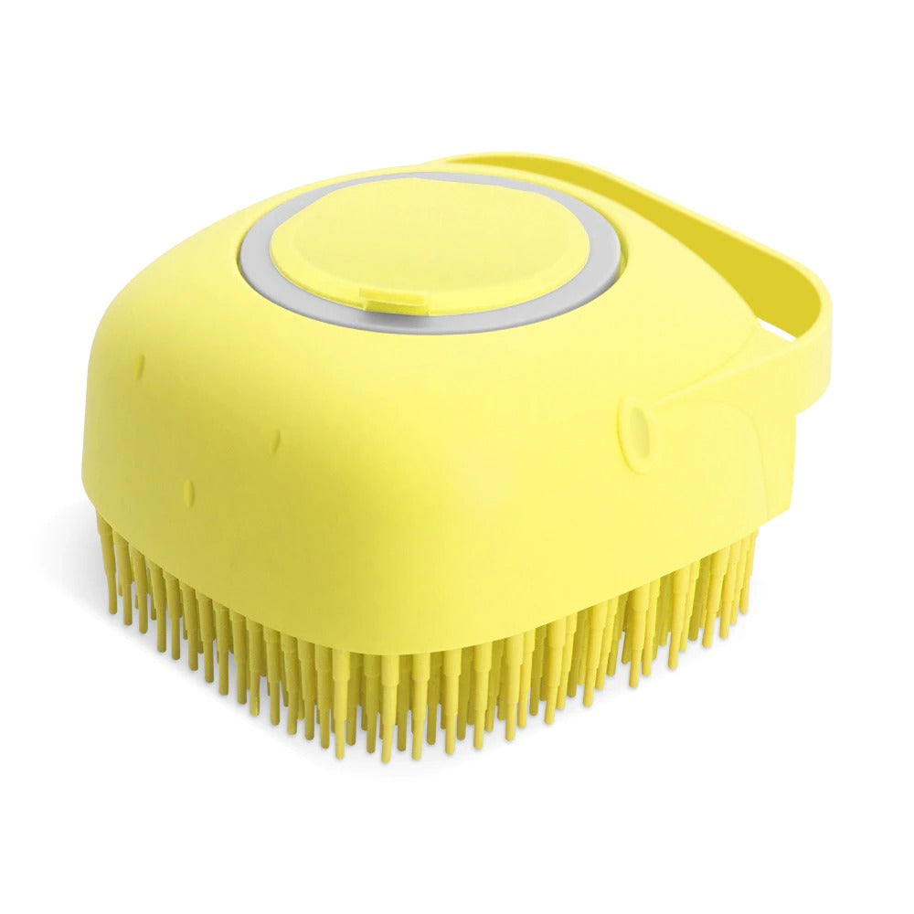 2-in-1 Pet Bath Massage Brush for Dogs & Cats