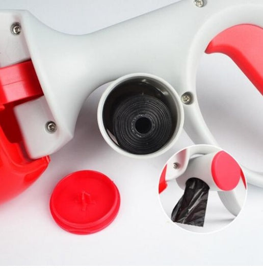 Portable Pet Waste Scooper with Bag Dispenser