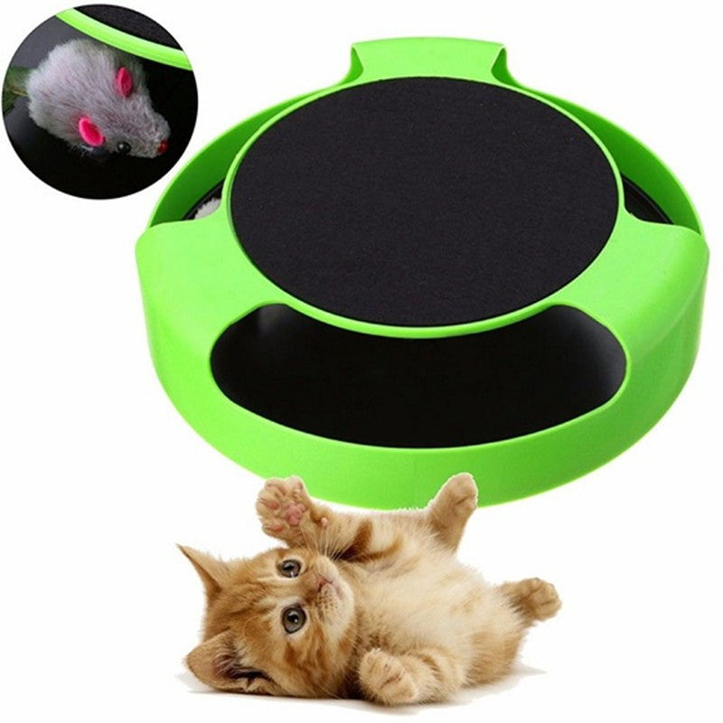 Interactive Cat Catch Toy – Indoor Mouse Chase Toy