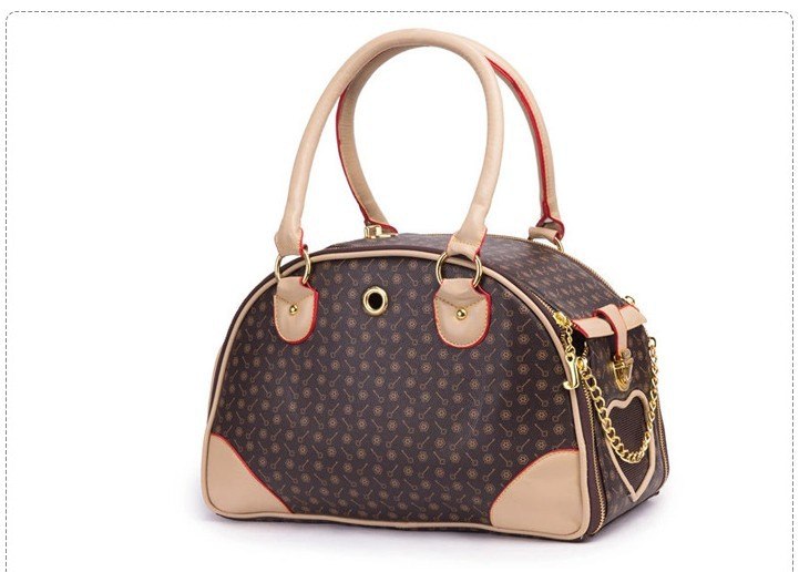 Luxury Pet Travel Carrier Bag for Cats & Small