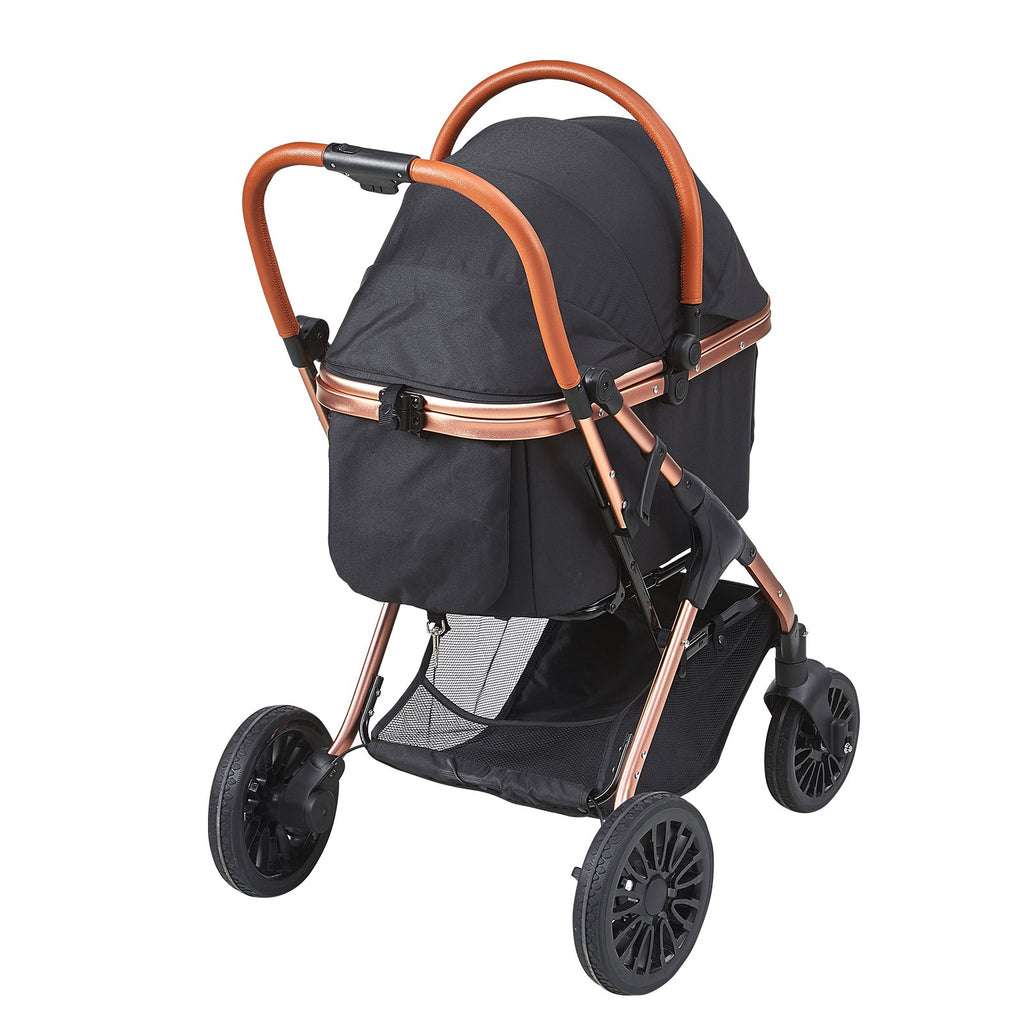 Foldable Pet Stroller for Cats & Small Dogs