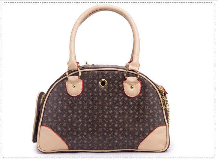 Luxury Pet Travel Carrier Bag for Cats & Small