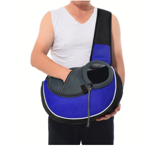 Portable Crossbody Pet Carrier Bag for Cats & Small Dogs