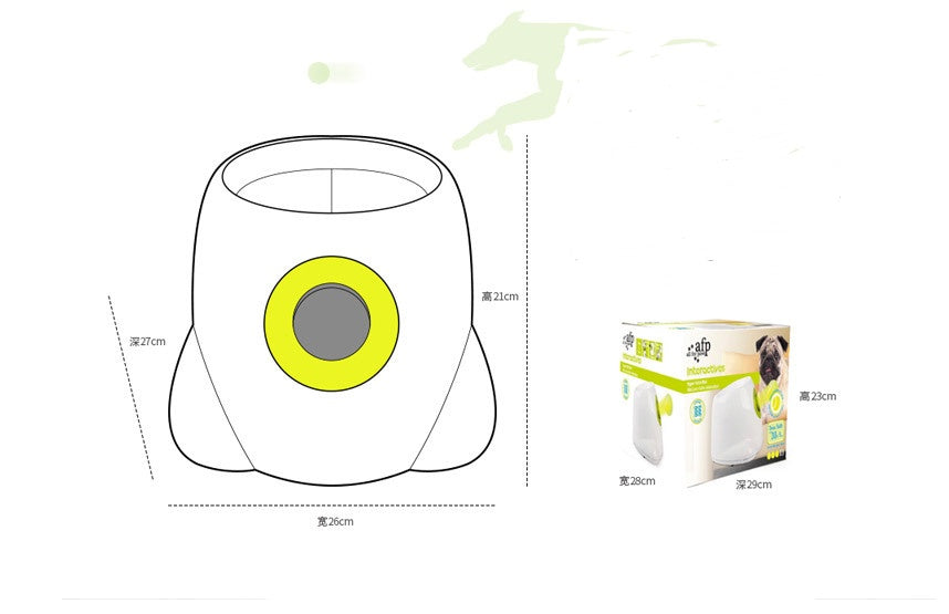 Automatic Dog Ball Launcher – Interactive Fetch Toy