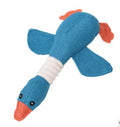 Interactive Squeaky Plush Dog Toy