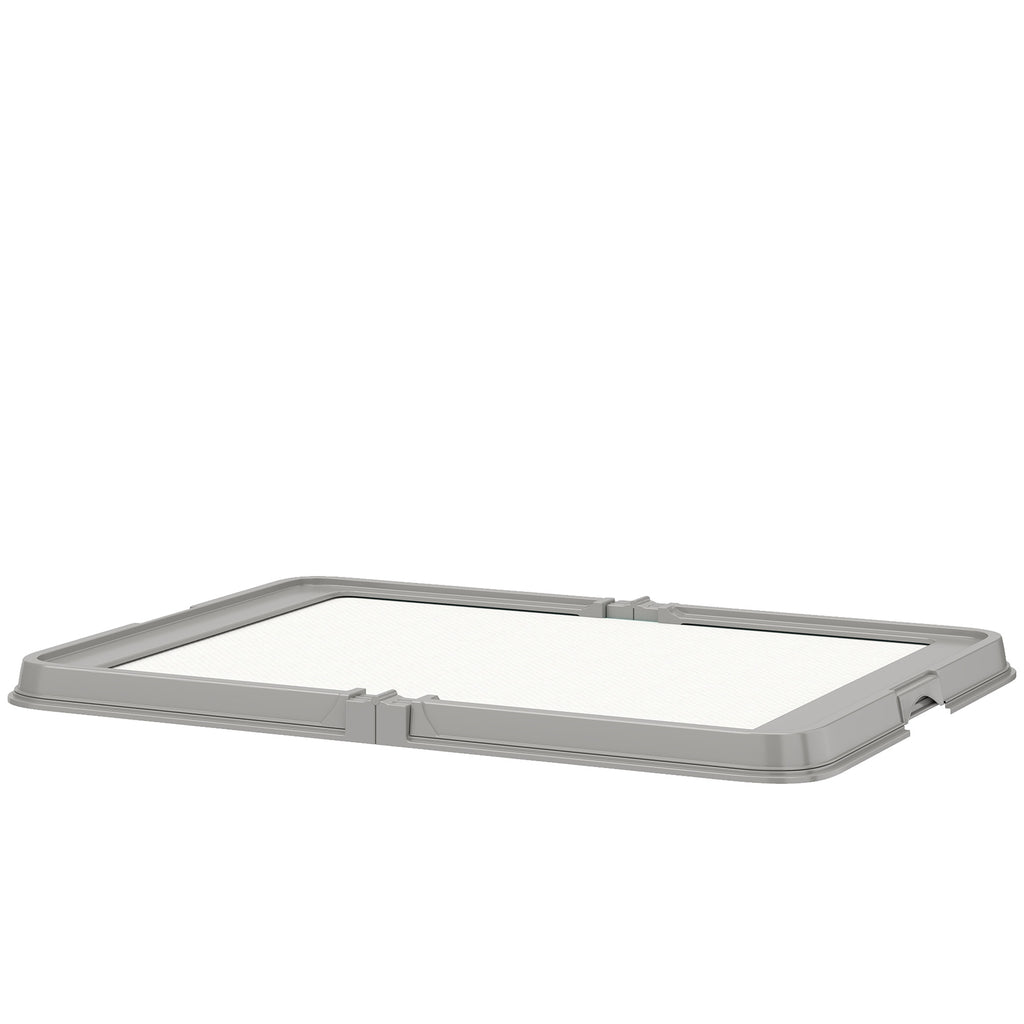 Indoor Puppy Potty Tray with Disposable Pads