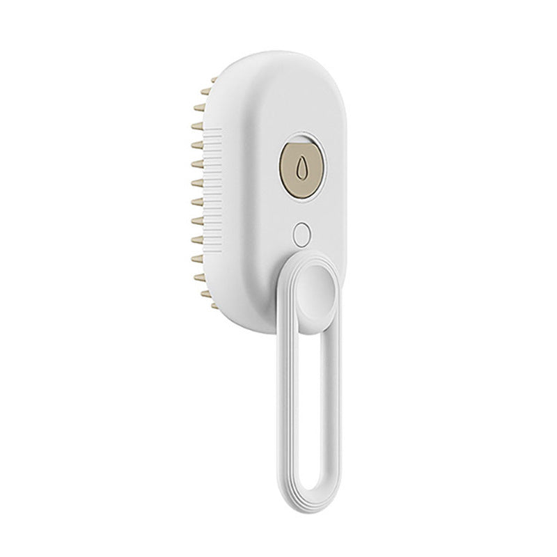 3 in 1 Electric Steam Pet Brush – Cat & Dog Grooming Spray Brush