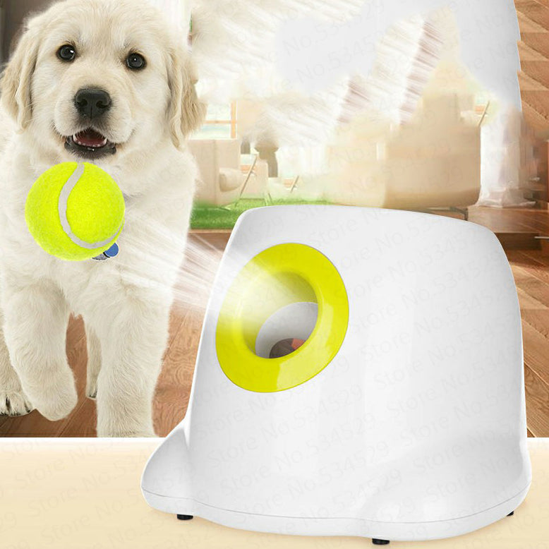 Automatic Dog Ball Launcher – Interactive Fetch Toy