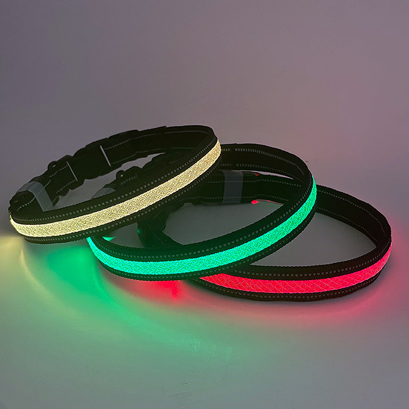 USB Charging LED Dog Collar