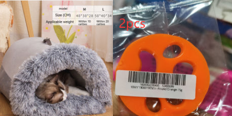 Portable Warm Pet Nest for Cats & Small Dogs