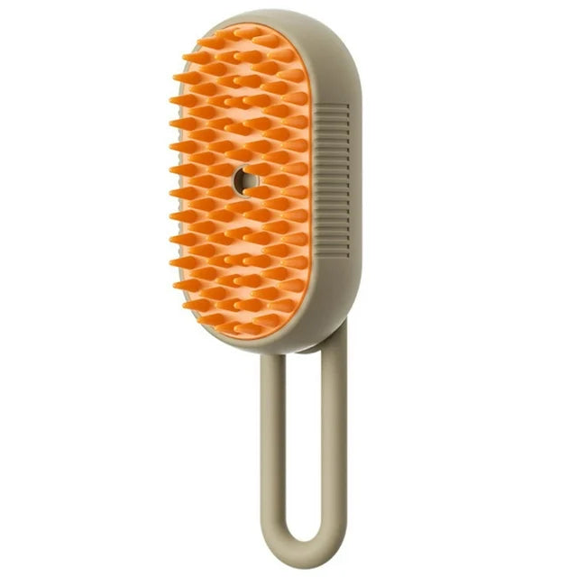 3 in 1 Electric Steam Pet Brush – Cat & Dog Grooming Spray Brush